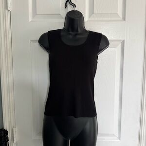 Ann Taylor Black Tank Top - size S petite